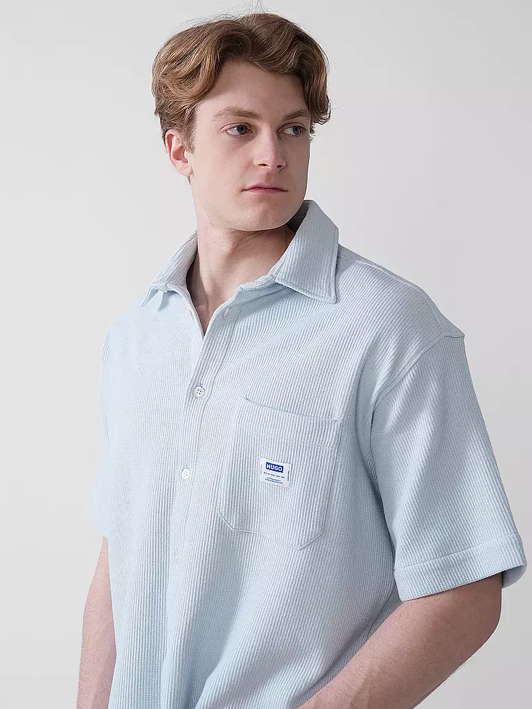 HUGO | Hemd Relaxed Fit EBRONN | hellblau