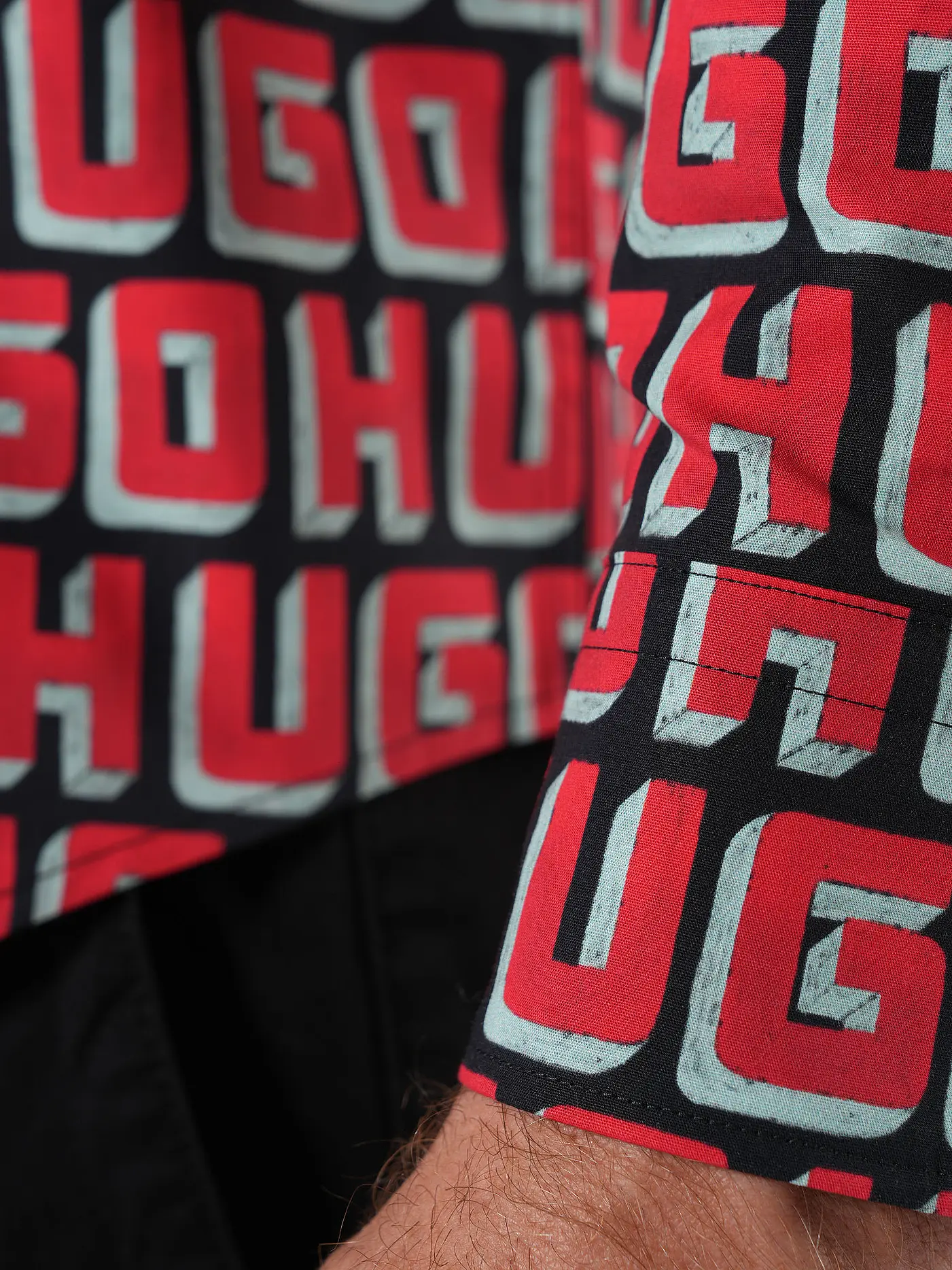 HUGO | Hemd Slim Fit ERMO  | rot