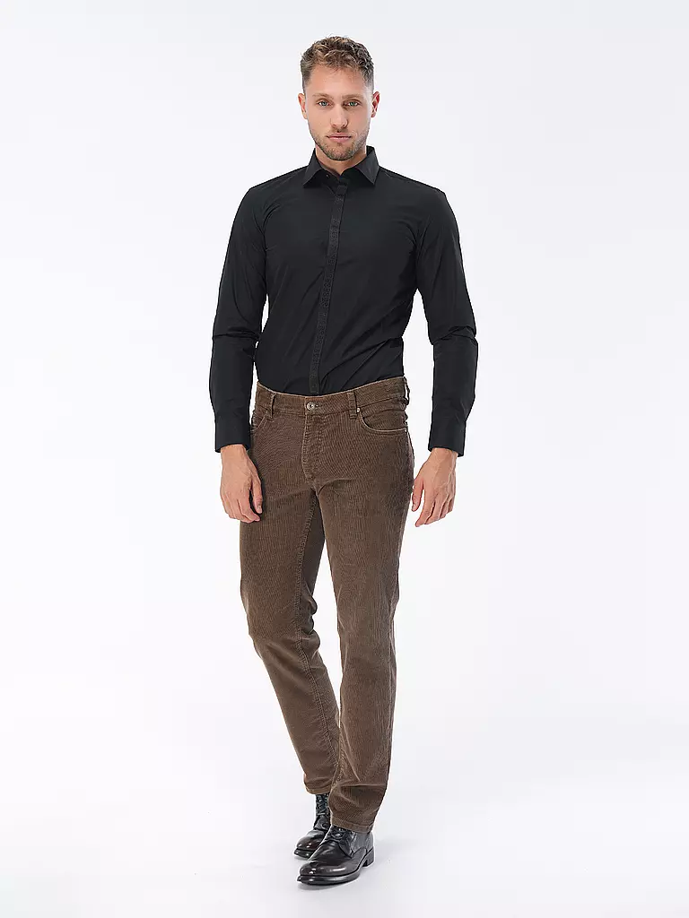 HUGO | Hemd Slim Fit KEIDI | schwarz