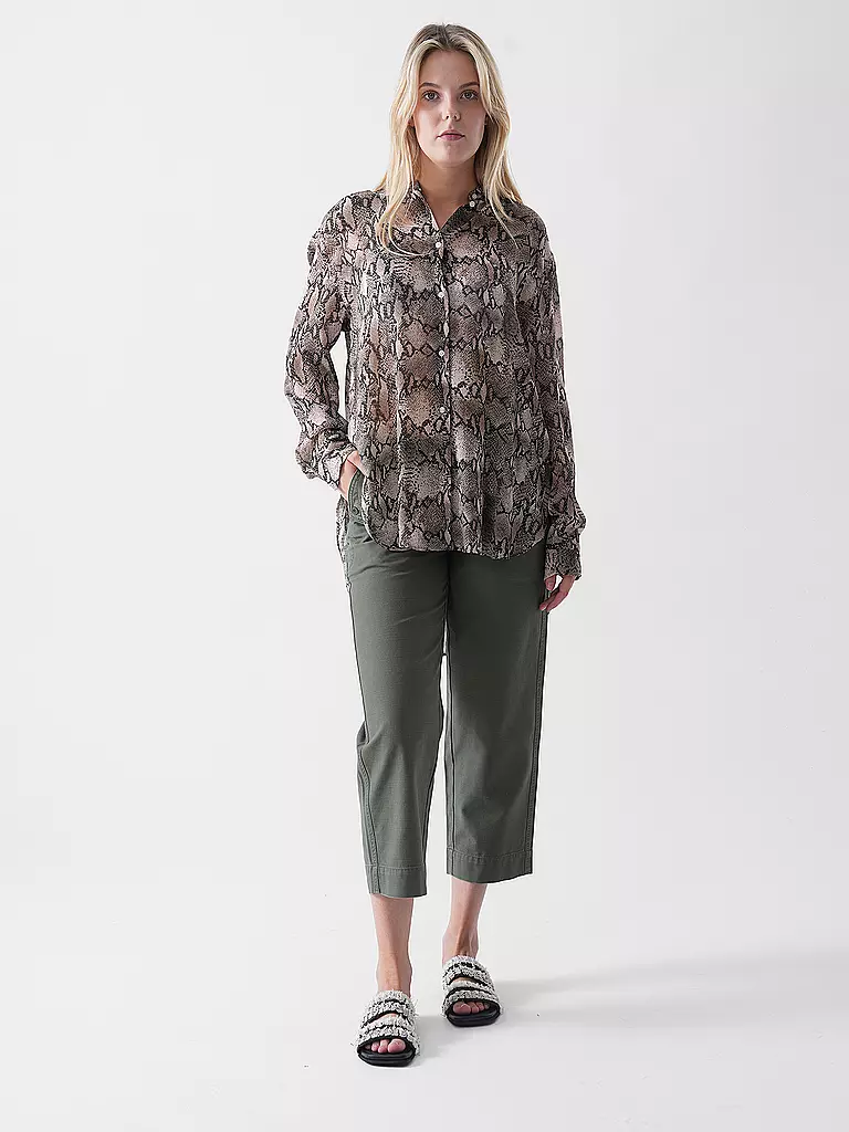 HUGO | Hemdbluse THE BOYFRIEND SHIRT | beige