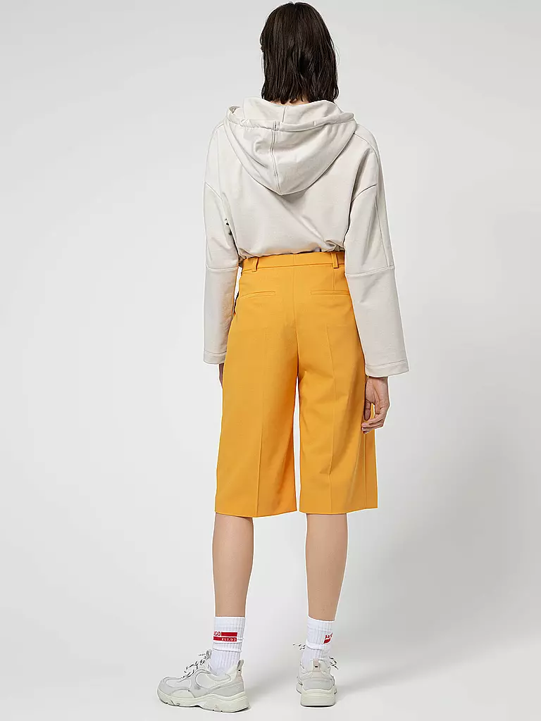 HUGO | Hose - Culotte Relexed Fit " Hilora " | gelb