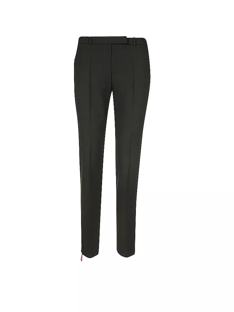 HUGO | Hose Slim Fit " Fitted Trousers  | schwarz