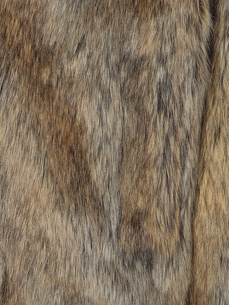 HUGO | Jacke in Felloptik BRYAN | braun