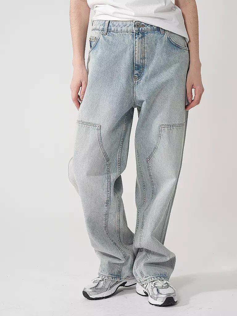 HUGO | Jeans Boyfriend Fit GETARA | hellblau