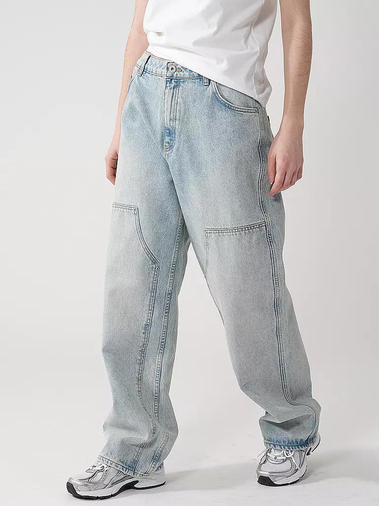 HUGO | Jeans Boyfriend Fit GETARA | hellblau