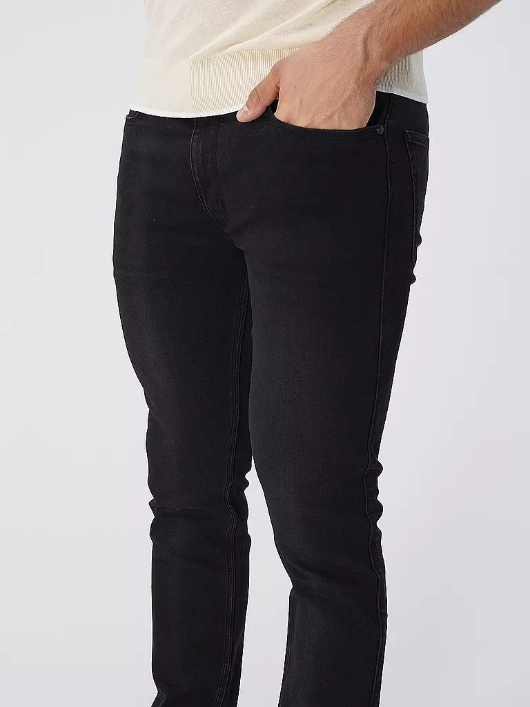 HUGO | Jeans Slim | schwarz