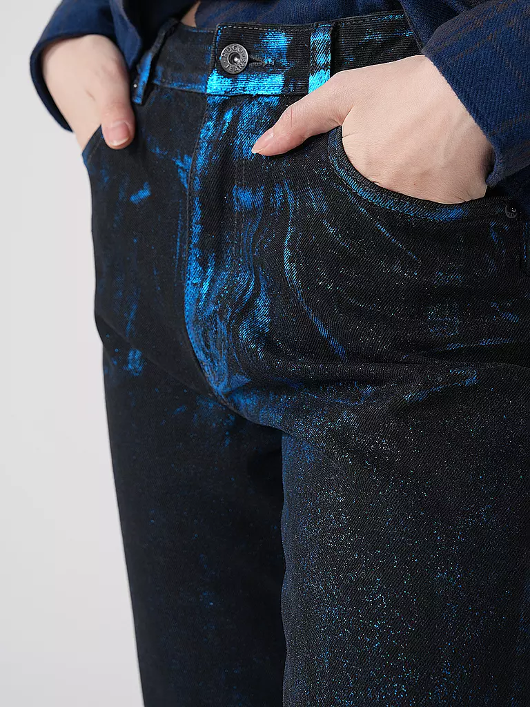 HUGO | Jeans Straight Fit ELYAH_B  | schwarz