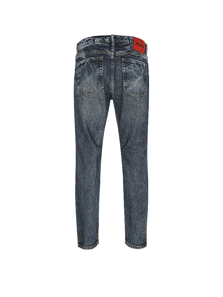 HUGO | Jeans Tapered Fit  | Blau