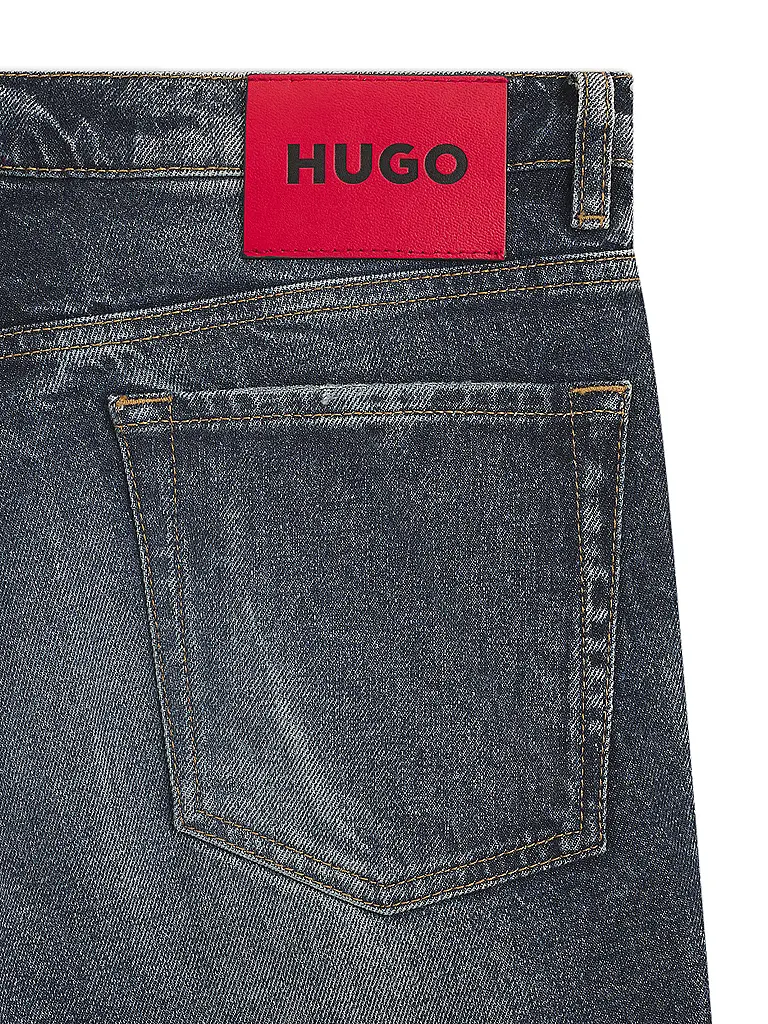 HUGO | Jeans Tapered Fit  | Blau