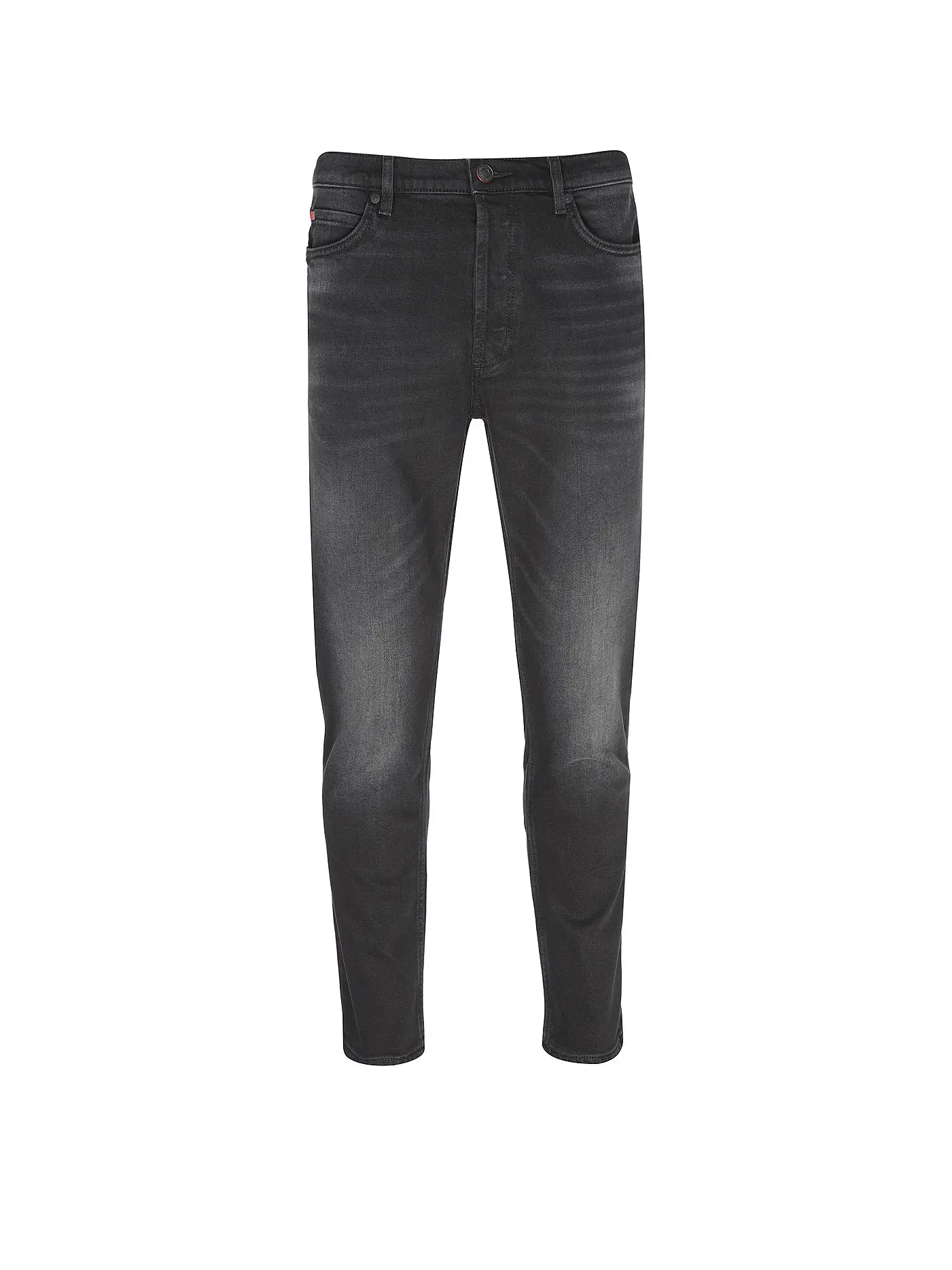 HUGO | Jeans Tapered Fit | schwarz