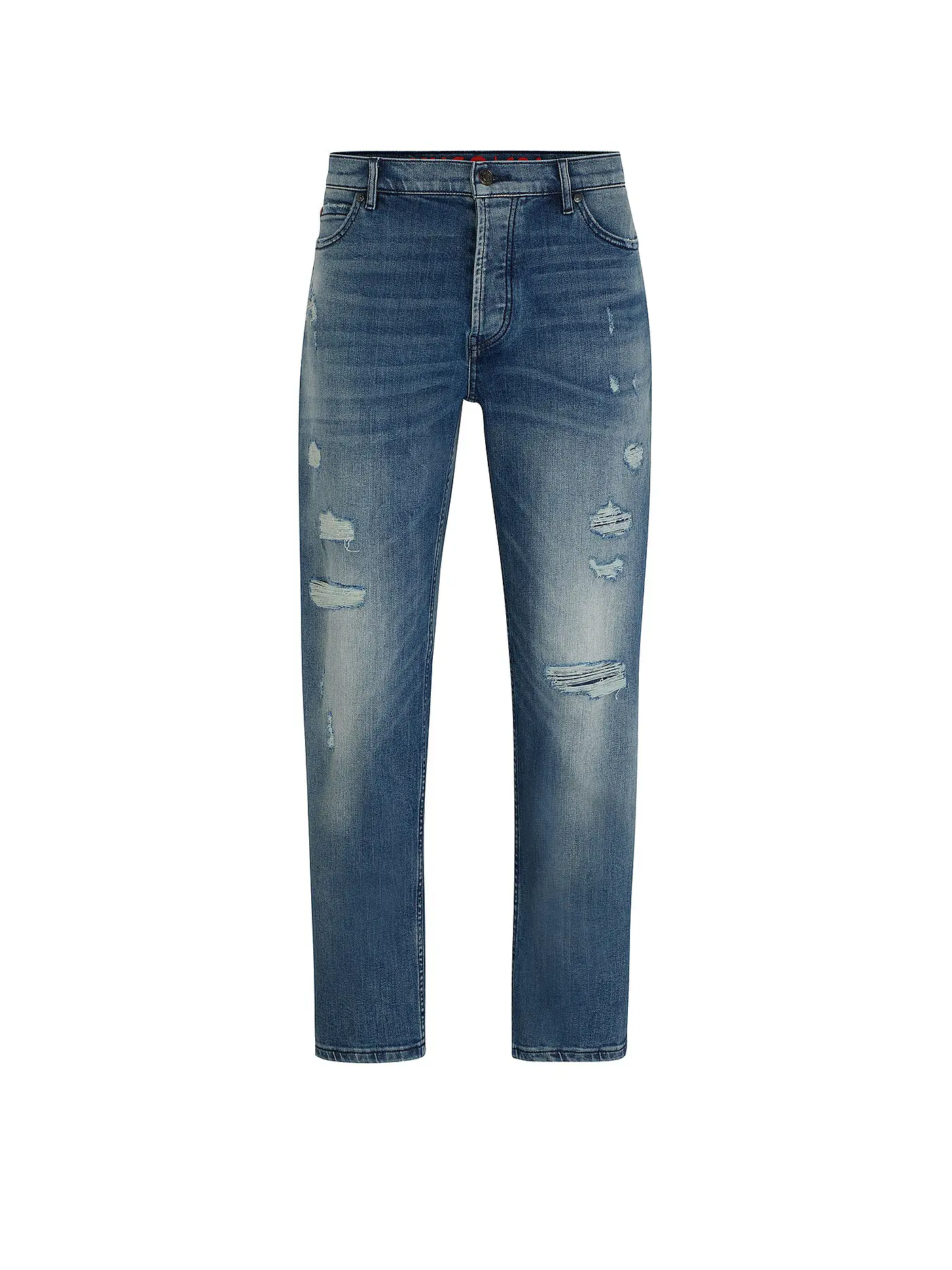 HUGO | Jeans Tapered Fit | blau