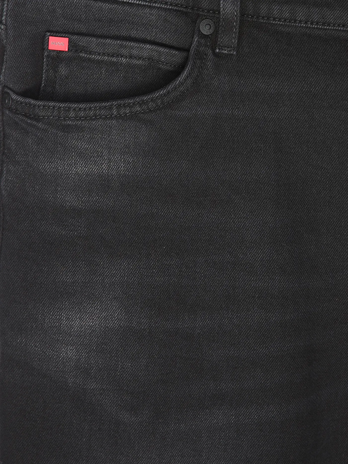 HUGO | Jeans Tapered Fit | schwarz