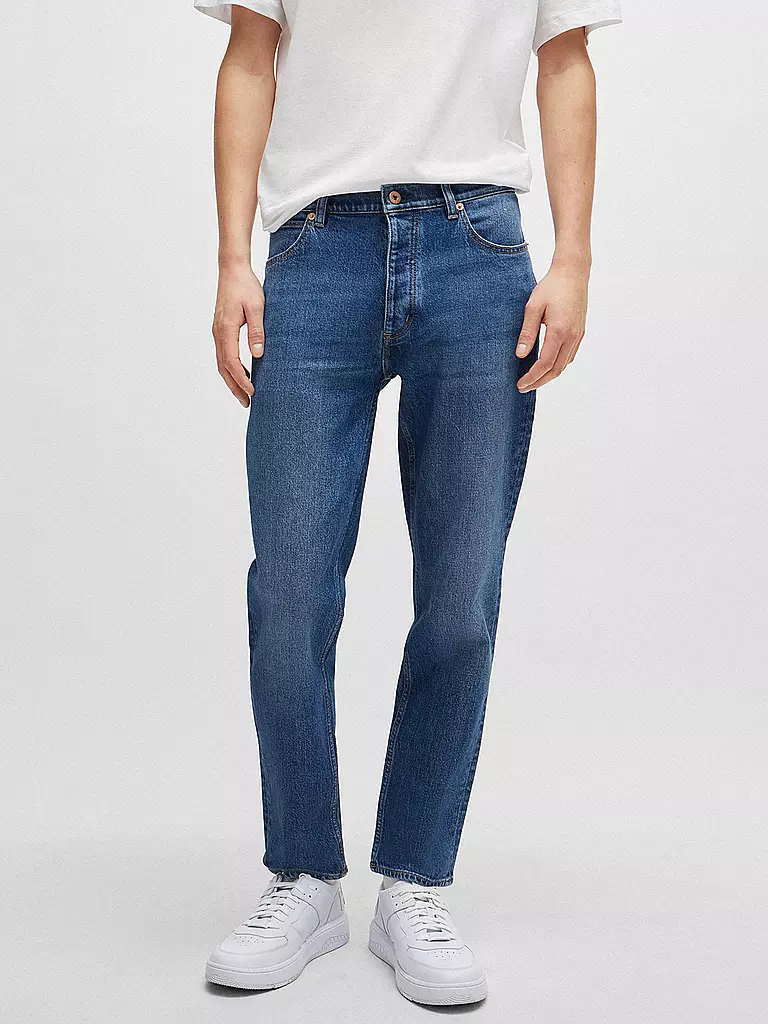 HUGO | Jeans Tappered Fit BRODY | blau