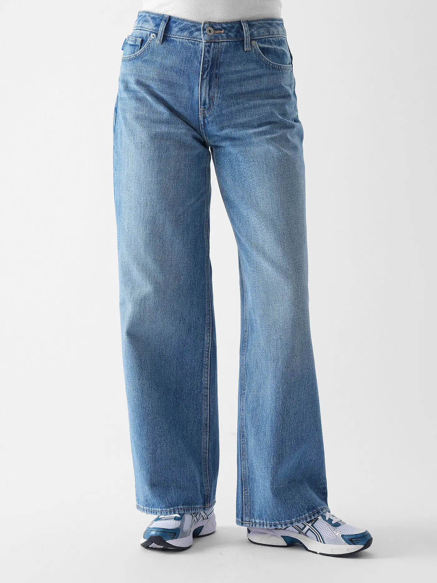 HUGO | Jeans Wide Leg GAMALA | hellblau