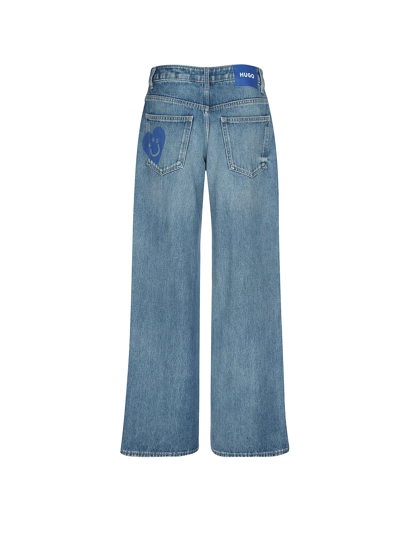 HUGO | Jeans Wide Leg GAMALA | hellblau