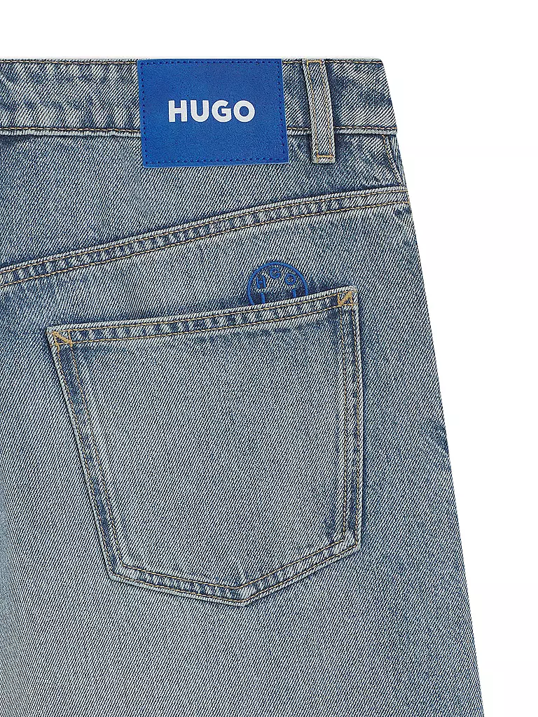 HUGO | Jeans Wide Leg GOBANA_B | blau