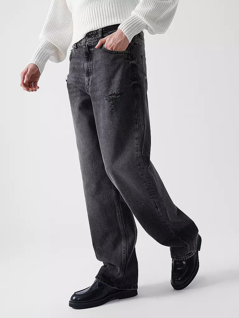 HUGO | Jeans Wide Leg LENI_B | grau