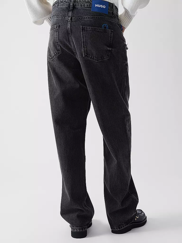HUGO | Jeans Wide Leg LENI_B | grau