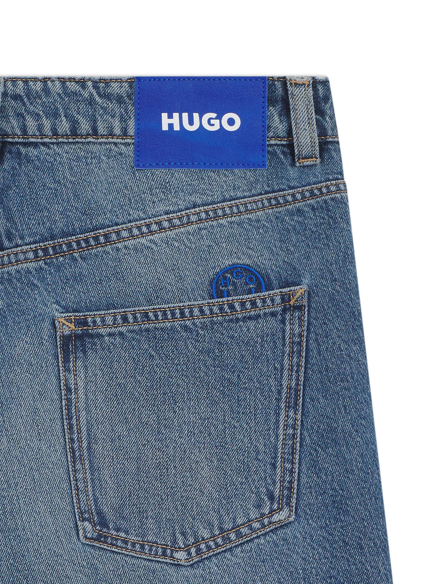 HUGO | Jeans Wide Leg LENI_B | blau