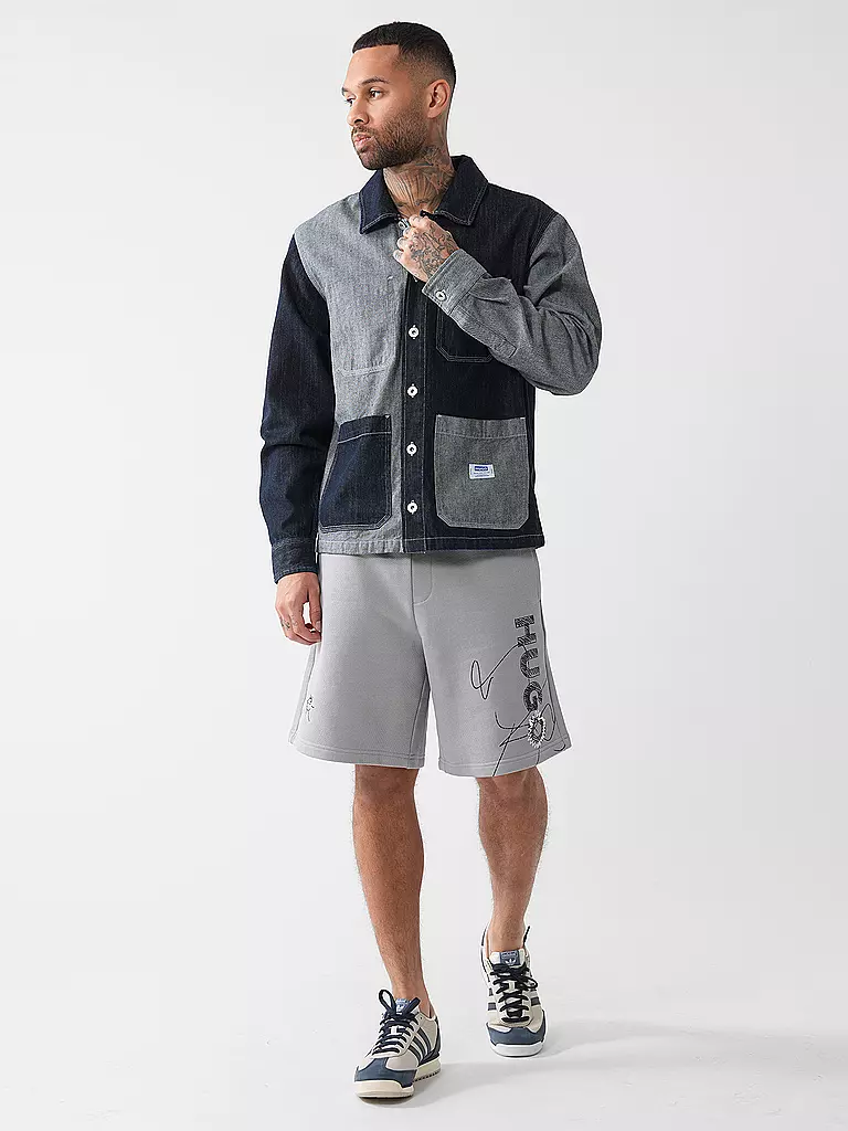 HUGO | Jeanshemd EBERSE | blau
