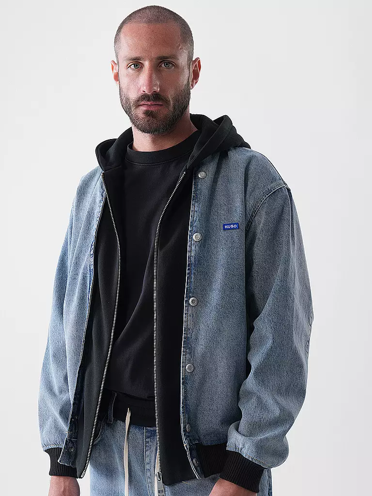HUGO | Jeansjacke ENJO | blau