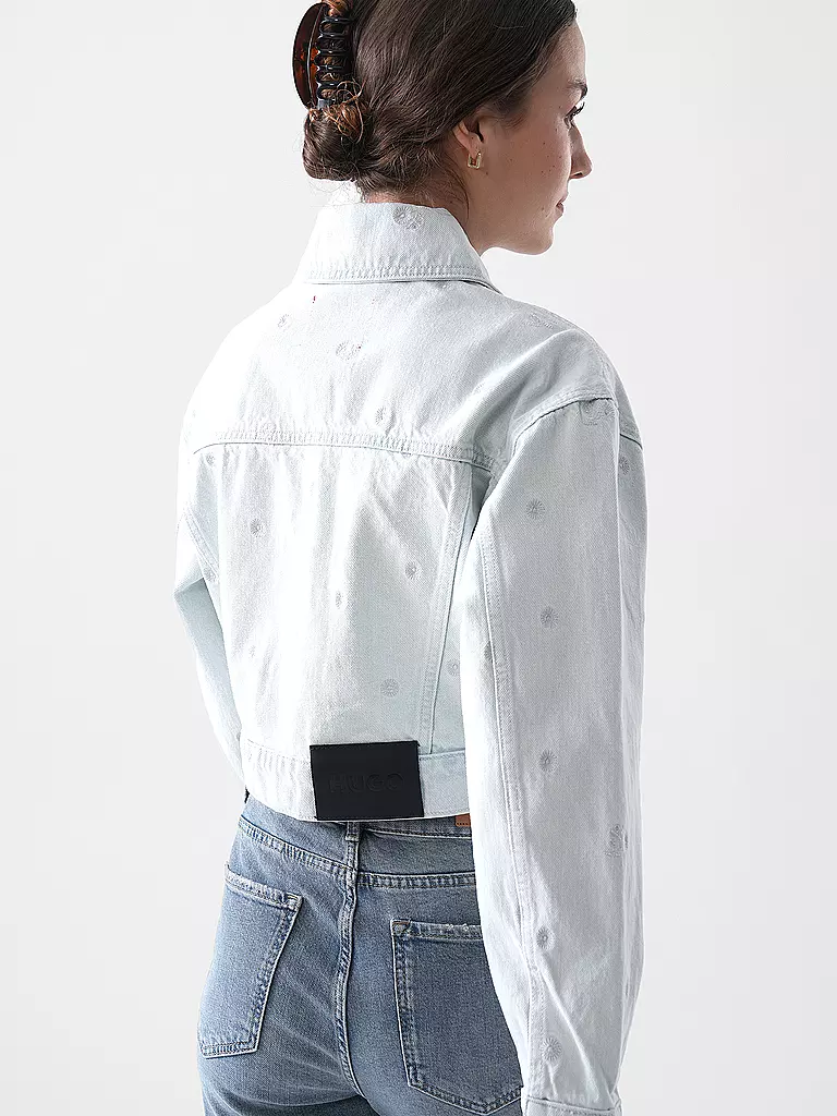 HUGO | Jeansjacke GALATEA | hellblau