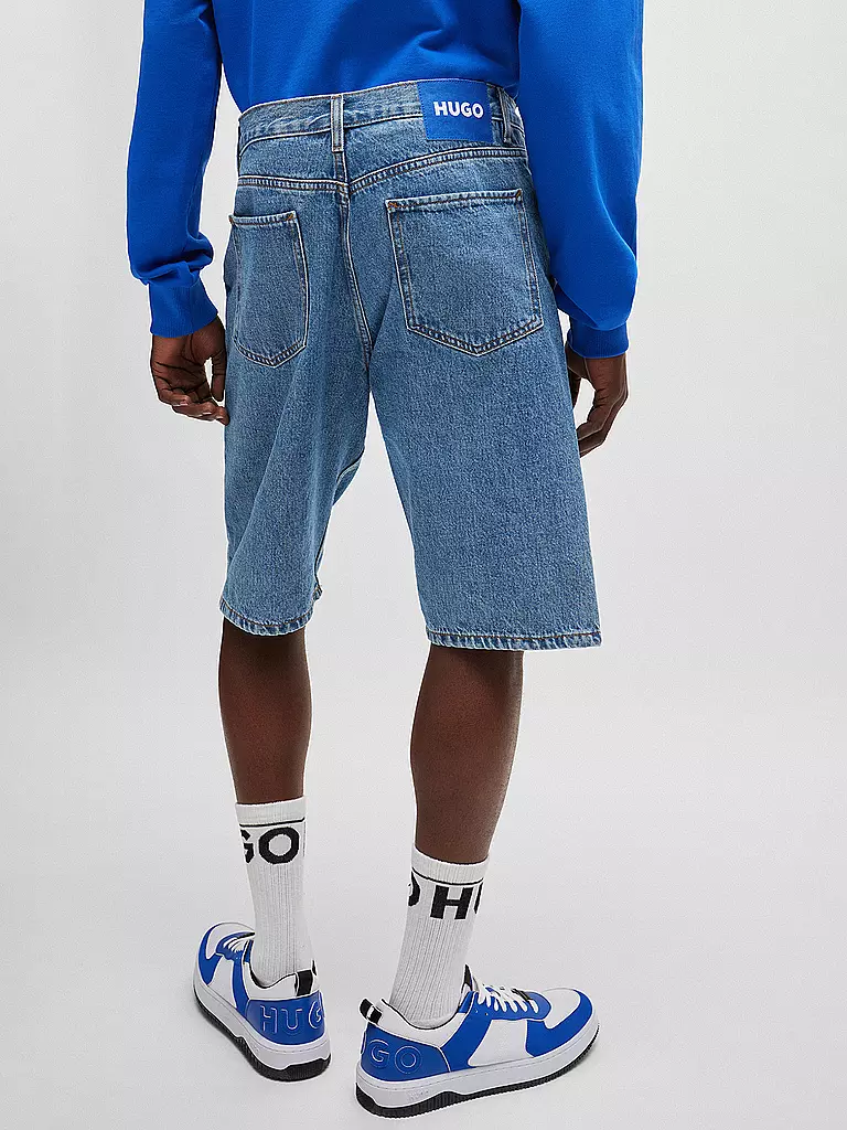 HUGO | Jeansshorts SKATE SHORTS | blau