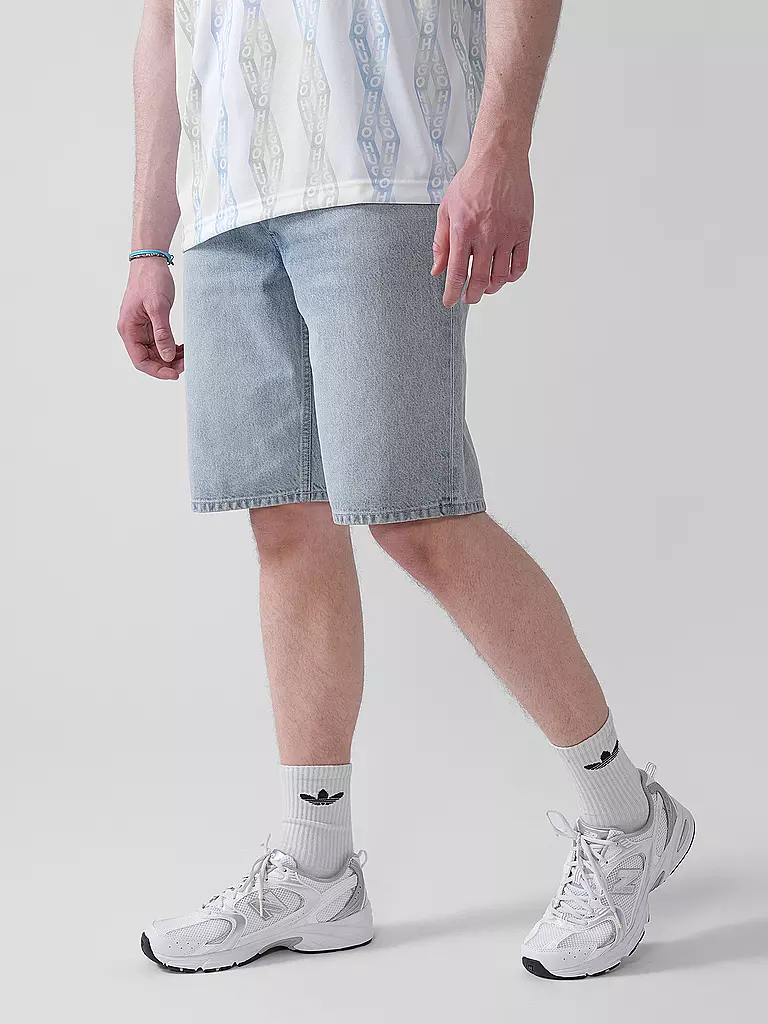 HUGO | Jeansshorts | hellblau