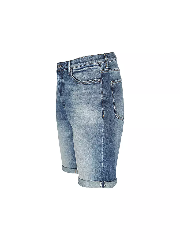 HUGO | Jeansshorts | blau