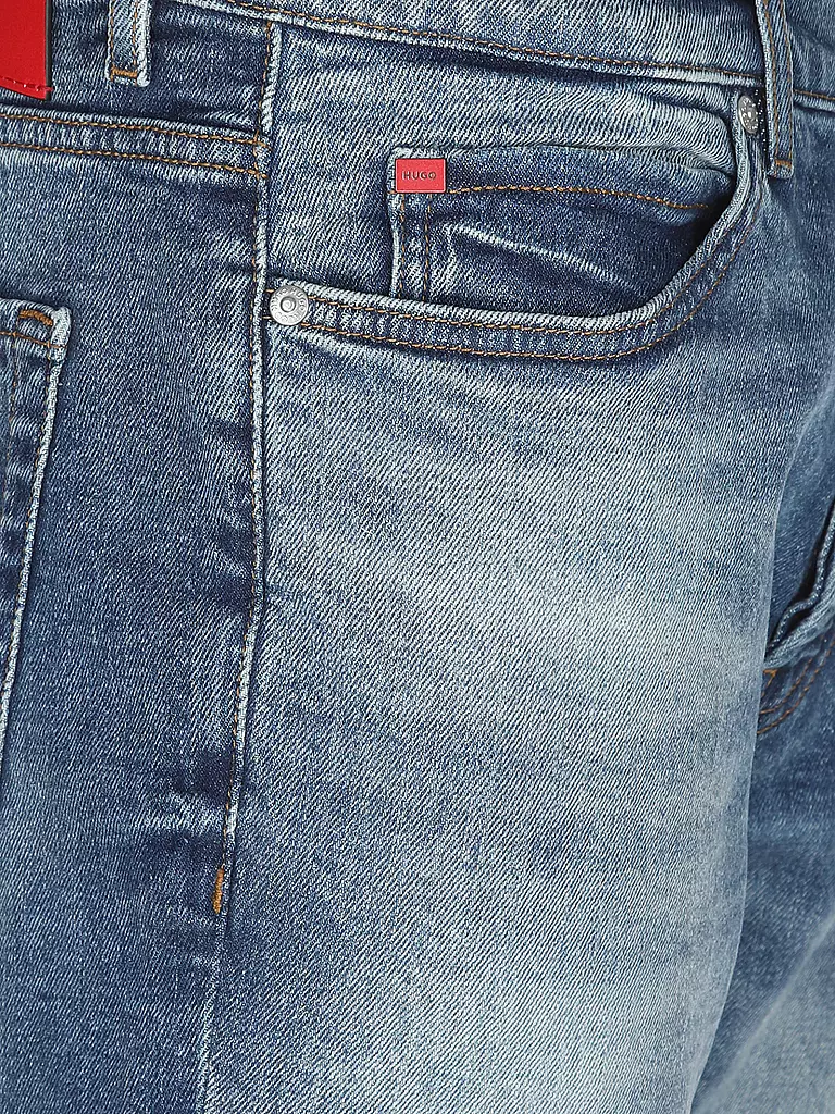 HUGO | Jeansshorts | blau