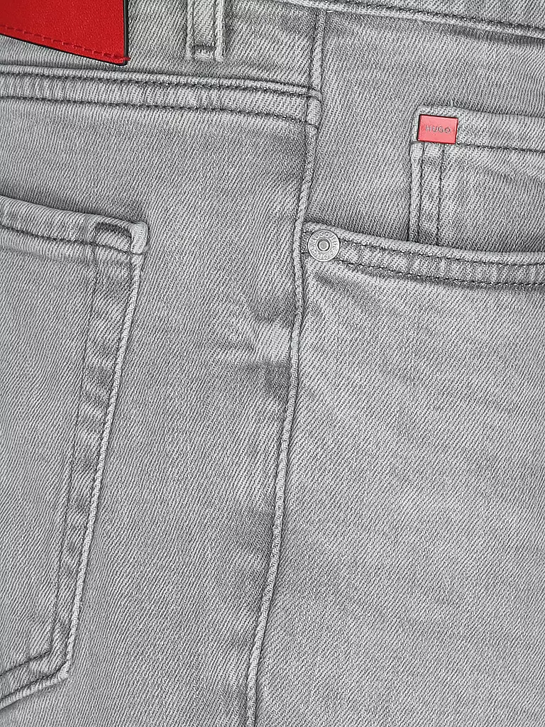 HUGO | Jeansshorts | hellgrau