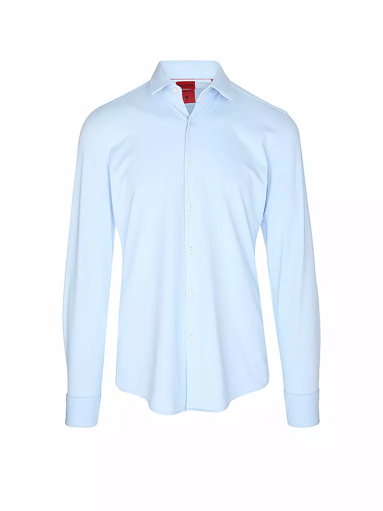 HUGO | Jerseyhemd Slim Fit KENNO | hellblau