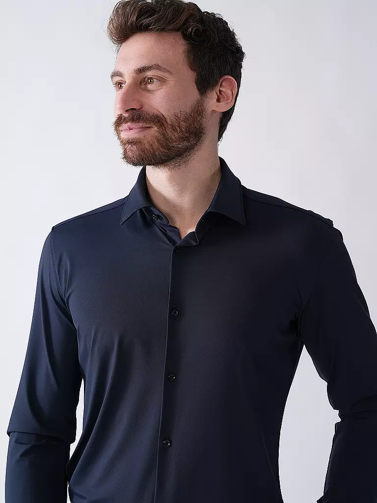 HUGO | Jerseyhemd Slim Fit KENNO | hellblau