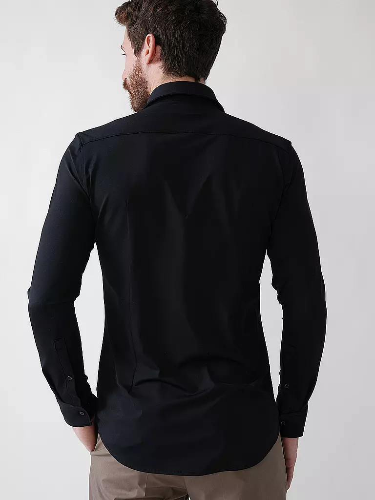 HUGO | Jerseyhemd Slim Fit KENNO | weiss