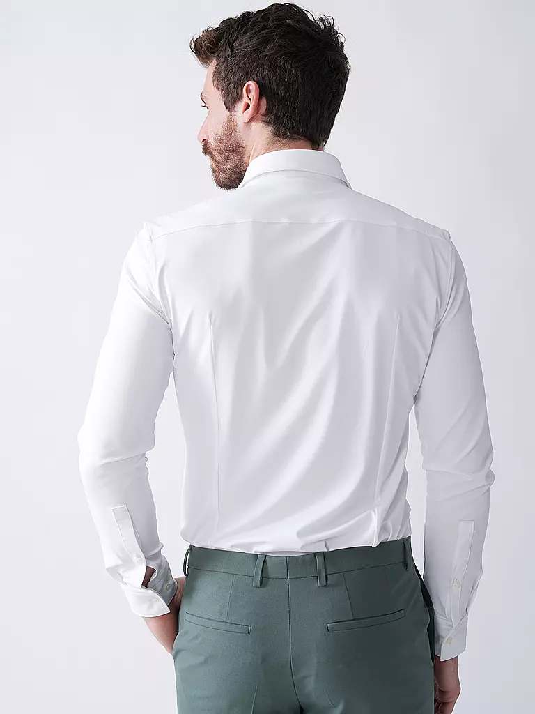 HUGO | Jerseyhemd Slim Fit KENNO | schwarz