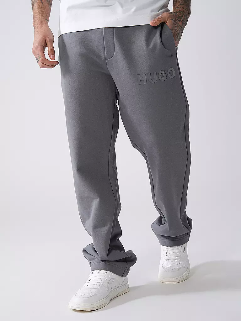 HUGO | Jogginghose DUMRULO | grau
