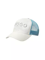 HUGO | Kappe MERK  | weiss