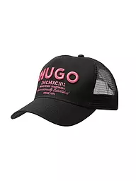 HUGO | Kappe MERK  | schwarz