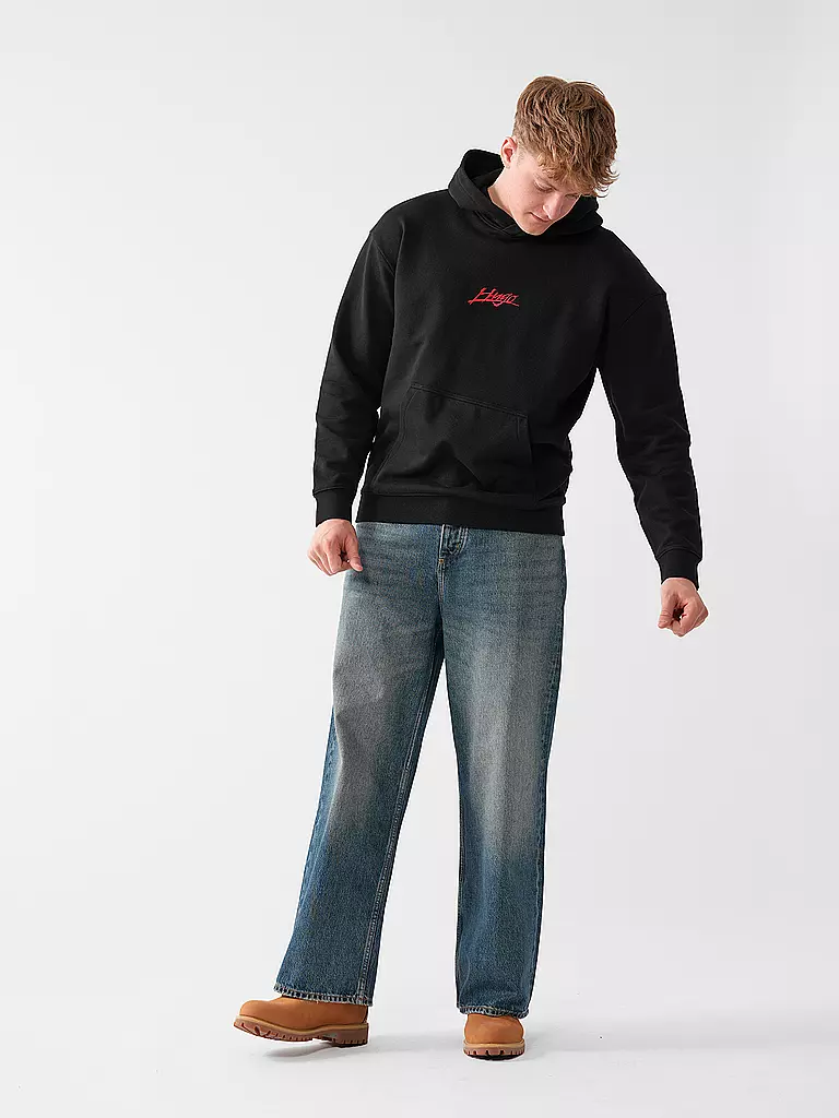 HUGO | Kapuzensweater - Hoodie  | schwarz