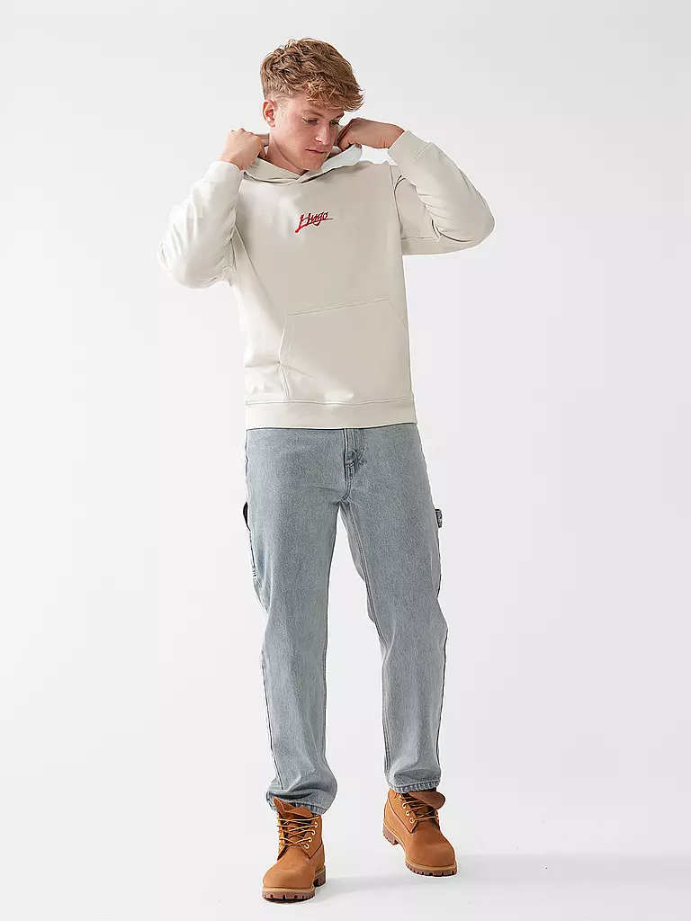 HUGO | Kapuzensweater - Hoodie  | weiss