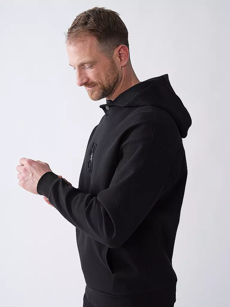 HUGO | Kapuzensweater - Hoodie DEBOSTACO | schwarz