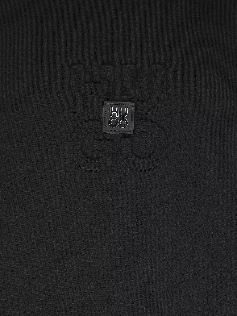 HUGO | Kapuzensweater - Hoodie DEBOSTACO | schwarz
