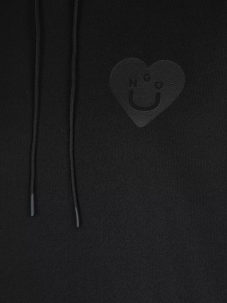 HUGO | Kapuzensweater - Hoodie DEJANDRA_B | schwarz