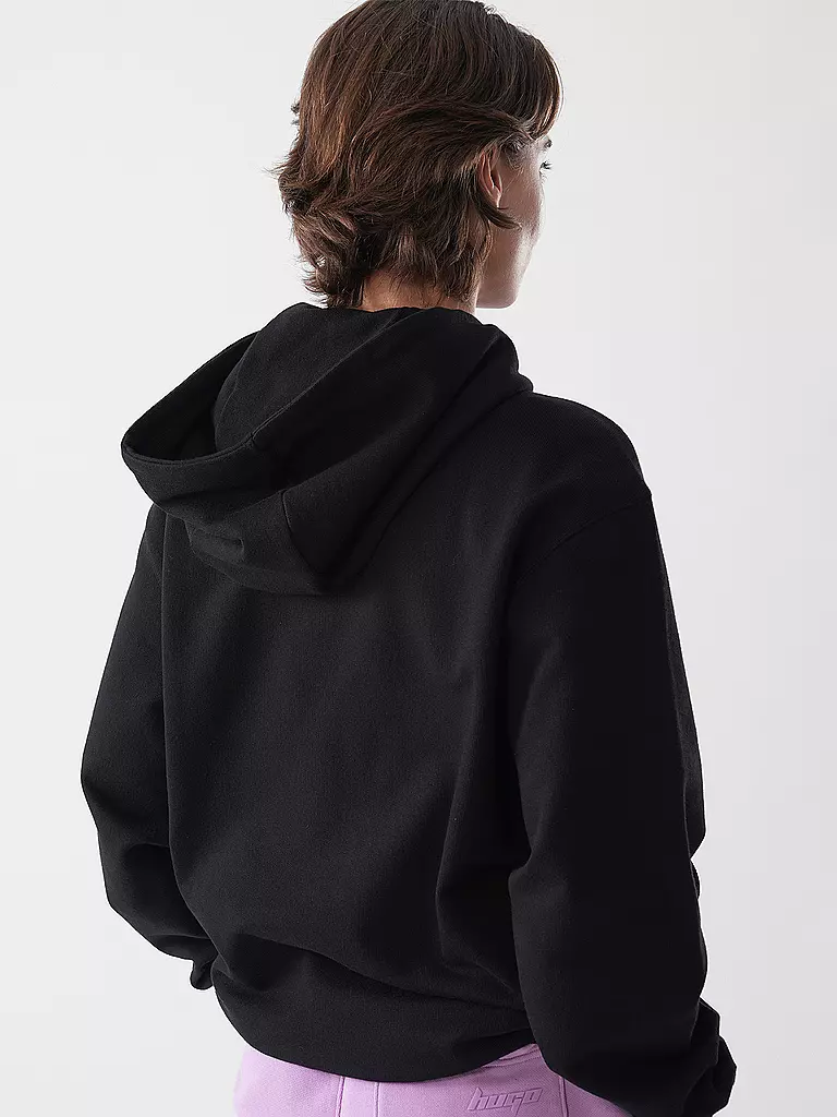 HUGO | Kapuzensweater - Hoodie DEJANDRA_B | schwarz