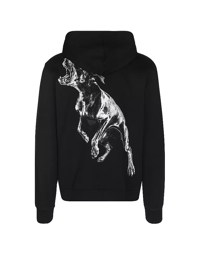 HUGO | Kapuzensweater - Hoodie DUELEYO | schwarz
