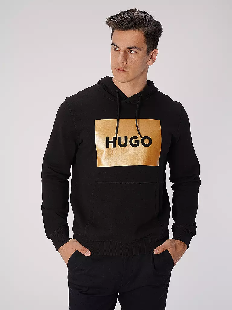 HUGO | Kapuzensweater - Hoodie DURATSCHI | schwarz