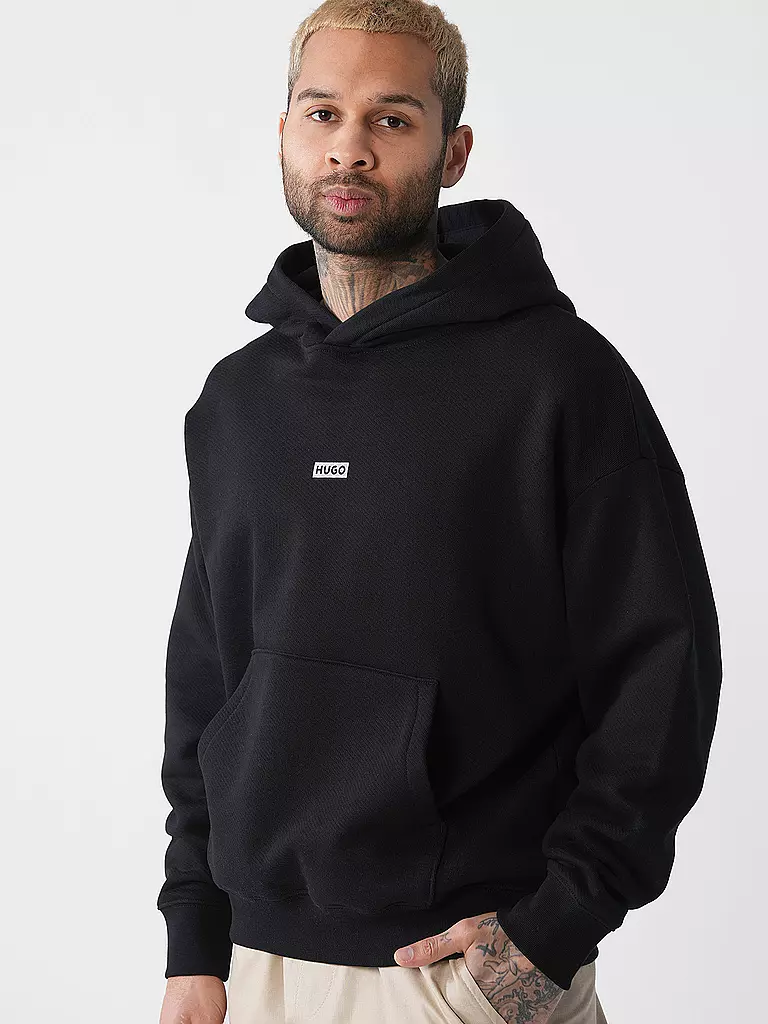 HUGO | Kapuzensweater - Hoodie NAZARDO | hellblau