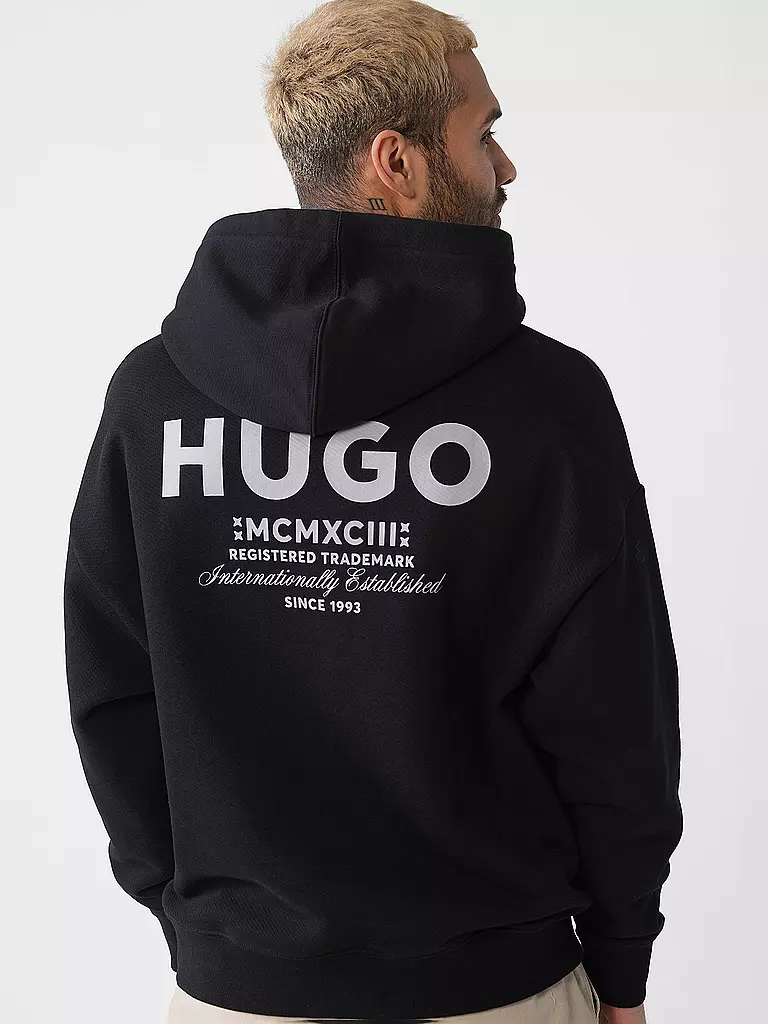HUGO | Kapuzensweater - Hoodie NAZARDO | hellblau
