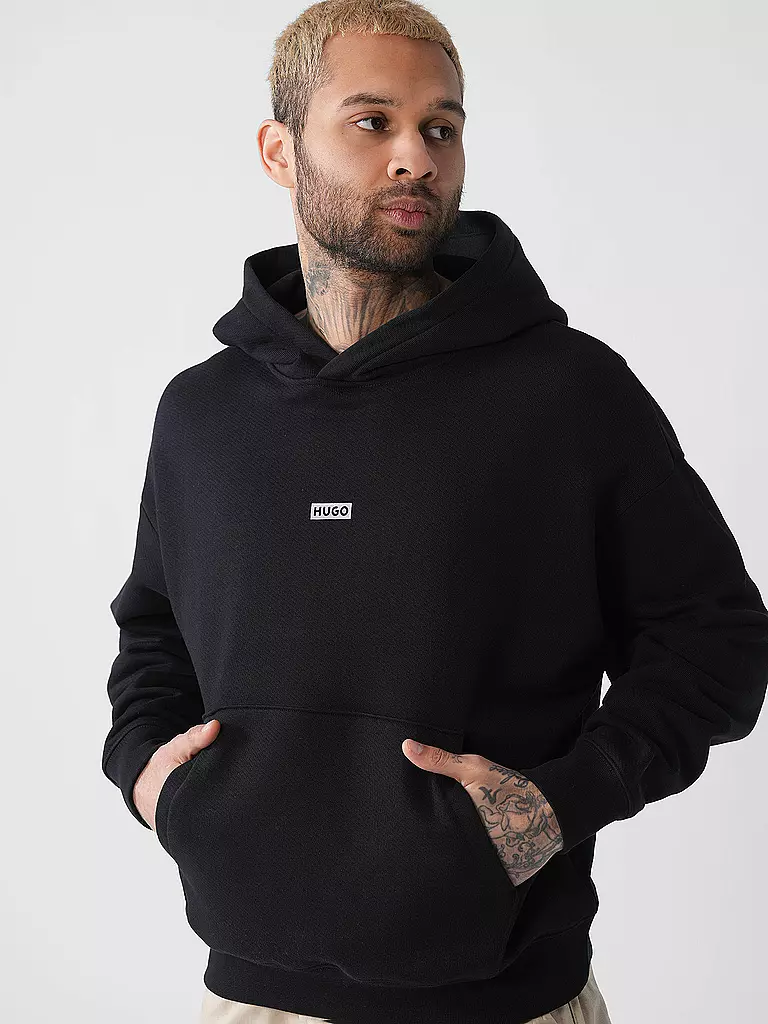 HUGO | Kapuzensweater - Hoodie NAZARDO | hellblau