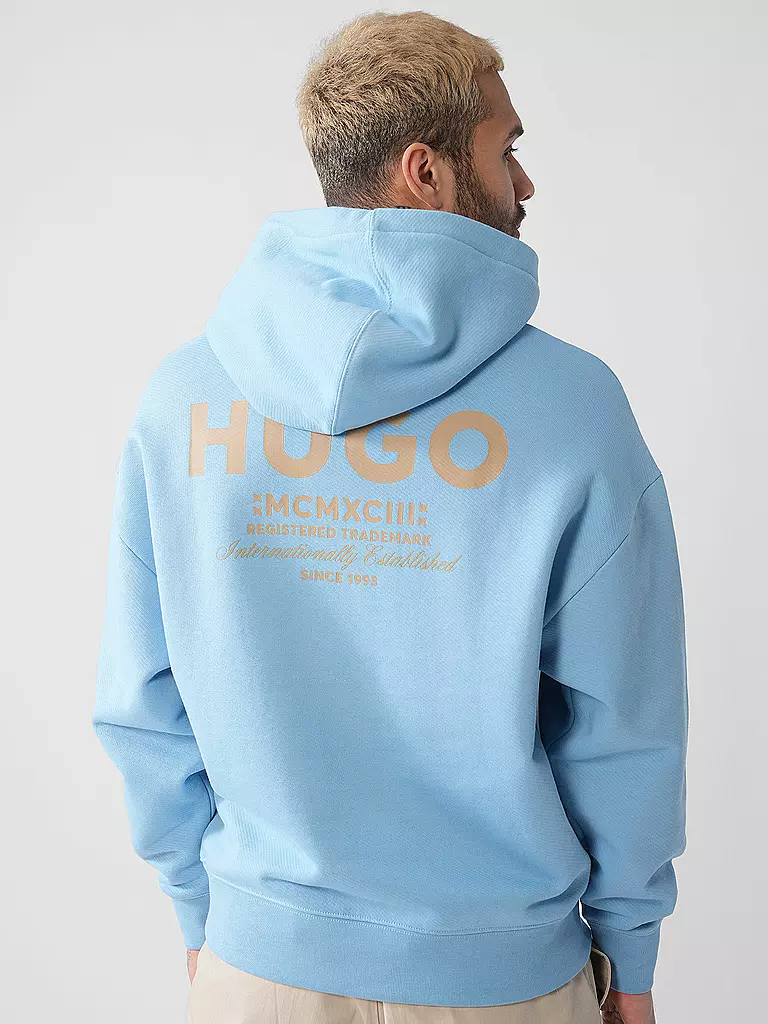 HUGO | Kapuzensweater - Hoodie NAZARDO | schwarz